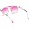 Akiniai WEB EYEWEAR WE0262-5127T. Akiniai przeciwsłoneczne, Kolor permatomas. Unisex.