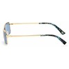 Akiniai WEB EYEWEAR WE0287-5430V. Akiniai przeciwsłoneczne, Kolor auksinė. Unisex.