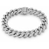 Biżuteria GUESS JUMB01350JWST. Bransoletka, Kolor pilka. Mężczyzna.