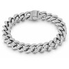 Biżuteria GUESS JUMB01350JWST. Bransoletka, Kolor pilka. Mężczyzna.