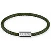 Guess Acapulco žalias odinis apyrankė JUMB02142JWSTDGS