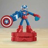 Hasbro PLAY-DOH MARVEL CASTRY RINKINYS KAPTAINAS AMERIKA ATSpindinčioji skydo figūrėlė