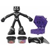 Hasbro Play-doh Marvel Juodas Panther rinkinys su figūrėle, 2 spalvos