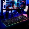 Žaidimų kilimėlis pelės su LED apšvietimu, XXXL, 90x40 cm