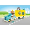 Playmobil – JUNIOR: Pašėlusi spurgų sunkvežimis su krovimo ir rūšiavimo funkcija (71702)
