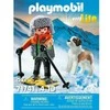 Playmobil My Life 71741 slidininkas su Šv. Bernardu