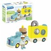 Playmobil – JUNIOR: Pašėlusi spurgų sunkvežimis su krovimo ir rūšiavimo funkcija (71702)
