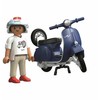 PLAYMOBIL – 1969 Vespa 150 Sprint Veloce, mėlyna (71622)