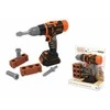 Black &amp; Decker Juodas &amp; Decker „Smoby Juodas &amp; Decker Electronic Driller-CRUSTR“ su plyta
