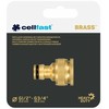 CELLFAST PRZYŁĄCZE NA KRAN MOSIĘŻNE 1/2-3/4" BRASS
