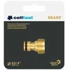 CELLFAST PRZYŁĄCZE NA KRAN MOSIĘŻNE 3/4" Z GWINTEM ZEWNĘTRZNYM BRASS