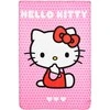 Žavingas Hello Kitty flisinis pledas 100x150cm