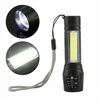 Žibintuvėlis LED taktinis 600l m 400m ZOOM COB XML T6 USB 5W