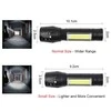 Žibintuvėlis LED taktinis 600l m 400m ZOOM COB XML T6 USB 5W