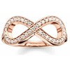 Biżuteria THOMAS SABO TR20144161444. Pierścionek, Kolor rožinė auksinė. Kobieta.