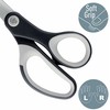 Žirklės 20,5cm universalios LEITZ Titanium, juodos spalvos