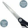 Žirklės 20,5cm universalios LEITZ Titanium, juodos spalvos