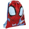 Žmogaus-voro „Spidey“ raišteliu užtraukiamas krepšys, kuprinė 33 cm
