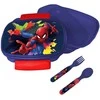 Sumuštinių dėžutės "Spiderman" stalo įrankių rinkinys