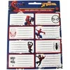 Žmogaus-voro „World of Webs“ užrašų knygelės etiketės, 16 vnt.