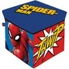MCU Marvel žaislų dėžė - pufas Spiderman, 30x30x30 cm
