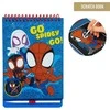 CERDÁ Marvel Spidey Amazing Friends scratch stationery set