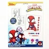 Žmogus-voras ir „Spidey Friends“ piešimo pagal skaičius rinkinys