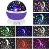 2in1 rotating starry night light