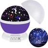 2in1 rotating starry night light