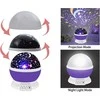 2in1 rotating starry night light