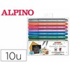 Žymekliai ALPINO Color experience metallic 10sp 2.9mm