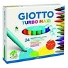 Flomasteriai Fila Giotto Turbo Maxi, 24 spalvos