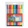 Spalvinimo markeriai - STABILO - Pen 68 - 15 vienetų rinkinys - įvairios spalvos - 1,0 mm antgalis