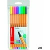 Stabilo Thin-pis taškas 8 pastel- spalvų