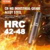 1/2 colio smūginių galvučių rinkinys automobilių remontui, gilios metrinės galvutės 29-38 mm, 9 dalių rinkinys, nešiojamas dėklas, įrankiai mechanikams