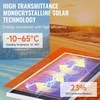 100W Monokristalinis Saulės Baterijų Komplektas, 12V Įkroviklis, Kemperiui, Valčiai, Stovyklavimui, Nameliui ant Ratų, Jachtai
