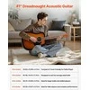 1041.4 mm Akustinė Gitara, Akustinės Gitaros Rinkinys Pradedantiesiems, Dreadnought Sunburst Gitara, Akustinė Gitara Suaugusiems