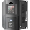 10HP kintamo dažnio pavara, 7.5KW VFD, 220V vienfazis/trifazis į 3 fazių keitiklis, variklio greičio reguliatorius, pramoninis dažnio keitiklis