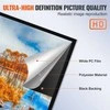 Projektorius 110 colių projektoriaus ekranas namų kinui, 16:9 4K HD, fiksuoto rėmo, 3D, filmų peržiūrai, vaizdo projekcijai