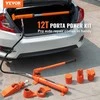 12 tonų hidraulinis domkratas, oro siurblio pakėlimo cilindras, kėbulo rėmo remonto rinkinys, didelio našumo „Porta Power“ rinkinys, hidraulinis domkratas automobilių remontui