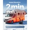 12V/24V 8KW Dyzelinis Šildytuvas, Nešiojamas Oro Šildytuvas su Bluetooth, Nuotolinio Valdymo Pultu, skirtas RV, Furgonui, Sunkvežimiui, Kemperiui, Garažui ir Dirbtuvėms
