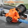 12V diafragminis siurblys žemės ūkio drėkinimui ir statybviečių sausinimui, reguliuojamas slėgis, mažas triukšmas, 5 kamerų vandens siurblys su automatiniu jungikliu, vandens pompa