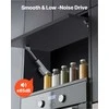 12V linijinė pavara, 101.6 mm eiga, atspari vandeniui saulės sekimo sistemoms ir pramoninei technikai, didelės galios IP65 pavara, linijinio judėjimo mechanizmas, elektrinis stūmoklis