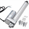 12V linijinis pavaros mechanizmas saulės sekimo sistemoms, pramoninėms mašinoms, durų atidarytuvui, IP65 atsparumas vandeniui, 203.2mm eiga, 3000N jėga, elektrinė pavara, stūmoklinė pavara, automatinis kėliklis