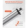 12V linijinis pavaros mechanizmas saulės sekimo sistemoms ir pramoninei technikai, IP65 atsparus vandeniui su 152.4 mm eiga ir 3000N jėga, elektrinė pavara, judesio pavara, kėlimo mechanizmas