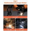 130A MIG suvirinimo aparatas, 3in1 MIG/TIG/MMA, nešiojamas metalo virinimui, suvirintojas, inverterinis