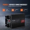 1500 W galios keitiklis, modifikuota sinusinė banga, nuo 12 V DC iki 230 V AC