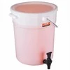 19 l gėrimų dozatorius su čiaupu ir dangčiu, didelės talpos plastikinis gėrimų indas, vakarėlių gėrimų serveris, vandens talpa su kraneliu