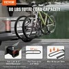 2 Dviračių Platforma - Pakreipiamas, Sulankstomas Dviračių Laikiklis Automobiliui, Visureigiui, Kemperiui (36.3kg)