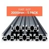 Vevor 5 vnt. 2000 mm T slot 2040 aliuminio profilis
